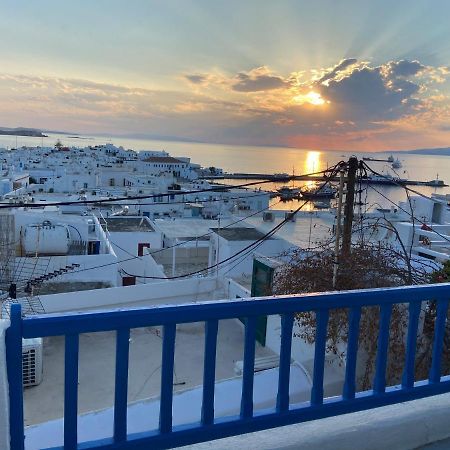 Elenitas Town House With Veranda And Sea View Mykonos Town Luaran gambar